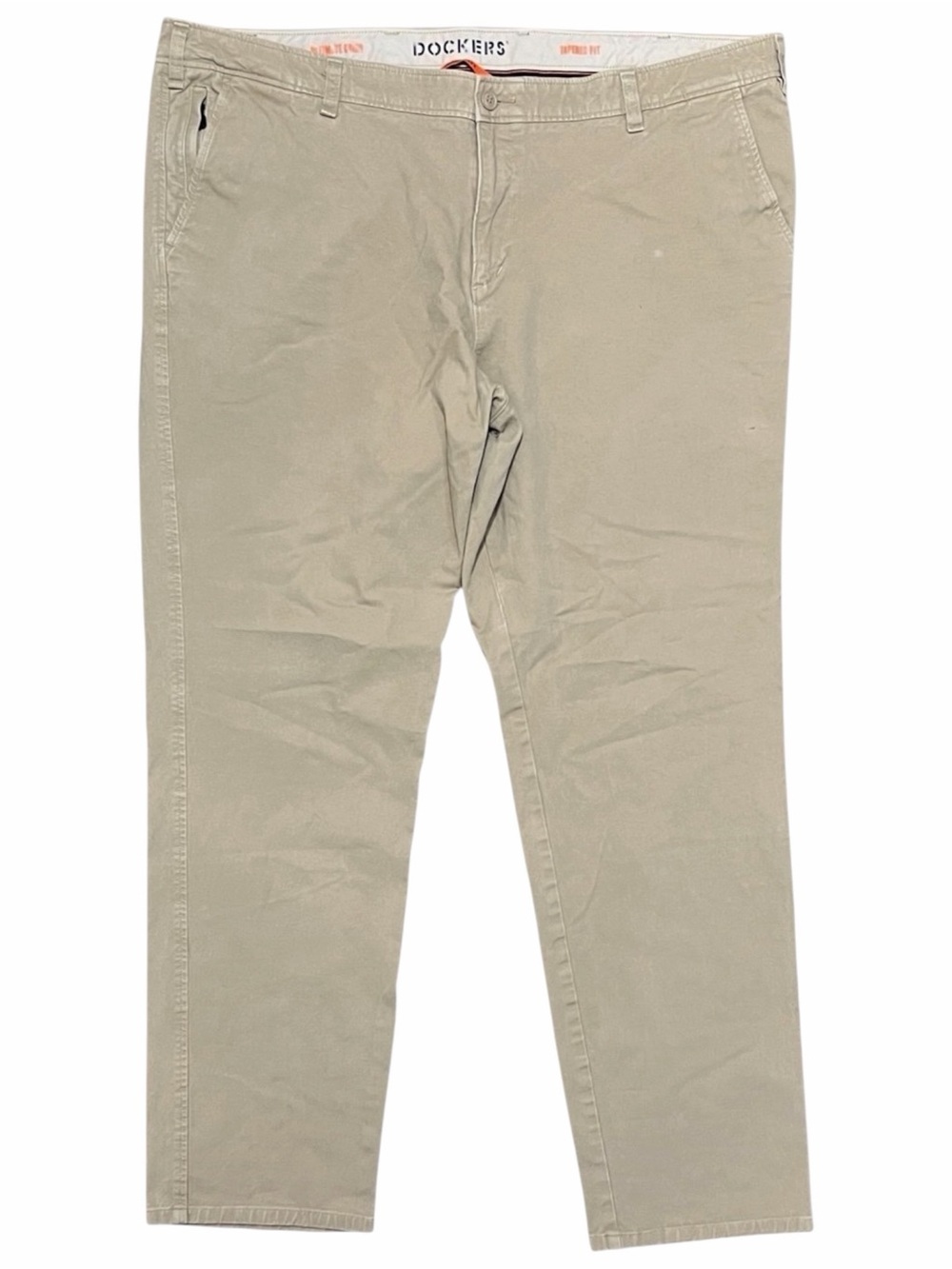 Dockers Men's Tapered Fit Ultimate Chino Pants Smart 360 Flex Khaki 46 x 33